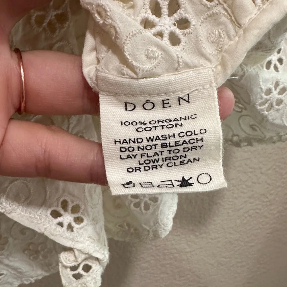 Doen Cream Puff Sleeve Blouse - Picture 7 of 8